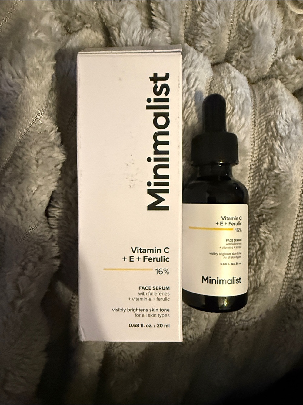 Vitamin C + E + Ferulic 16% Face Serum — White Bottle